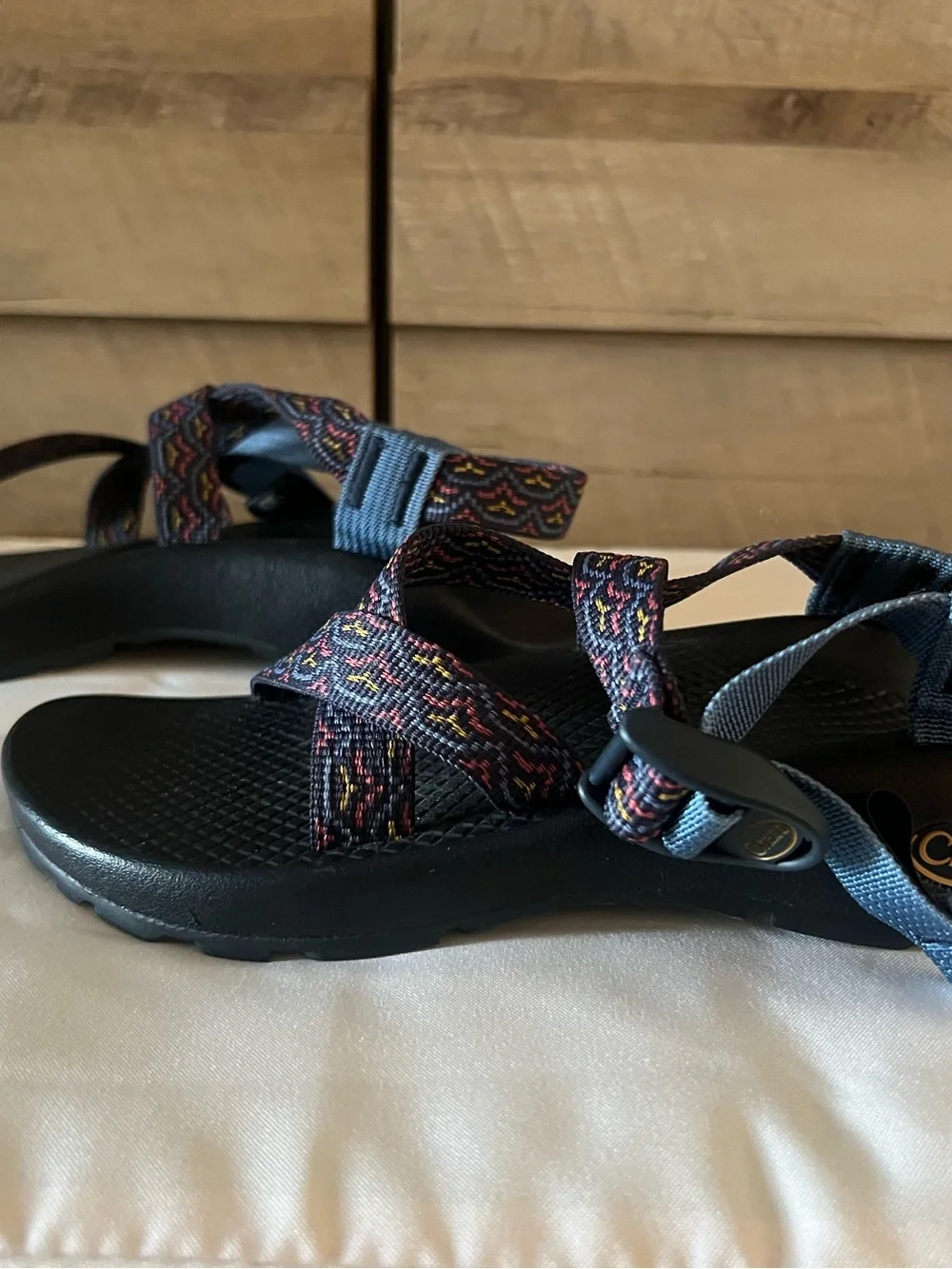 Chaco Womens Z/1 Classic Sandals Size 7 Bloop Navy Spice Blue Hiking Outdoor